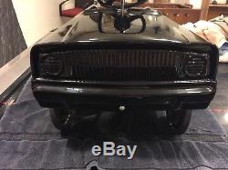 Vintage 60's MURRAY Black Pressed Steel Pedal Car