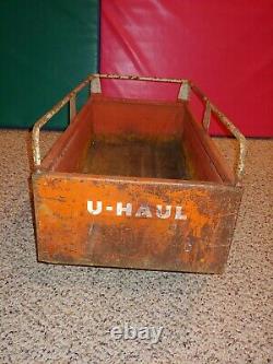 Vintage 60s/70s Rare Hard To Find U-Haul Pedal Car Toy Trailer Accessory, Heavy