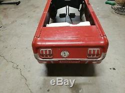 Vintage 64 65 66 Mustang Pedal Car Amf Rally Pack Kid's