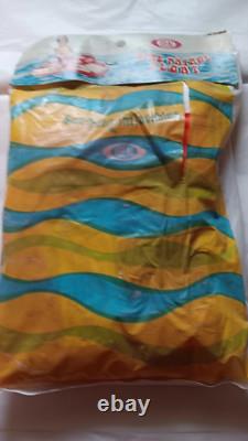 Vintage 70s Ideal Toy Fire patrol Pool Float Ride On Inflatable NOS