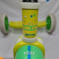 Vintage 80's Sesame Street Hedstrom Tricycle Big Wheel Pedal Bike Ride On Rare