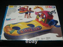 Vintage 90's 1994 AQUA-Leisure Noah's Ark Animal Float Swim Pool 2-Kid Floatie