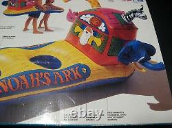 Vintage 90's 1994 AQUA-Leisure Noah's Ark Animal Float Swim Pool 2-Kid Floatie