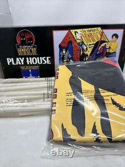 Vintage 90's Adventures of Batman and Robin Play House Tent RARE