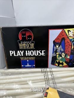 Vintage 90's Adventures of Batman and Robin Play House Tent RARE