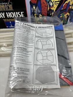 Vintage 90's Adventures of Batman and Robin Play House Tent RARE
