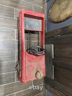 Vintage AMF FIRE CHIEF #503 FIRE TRUCK Pedal Car RED