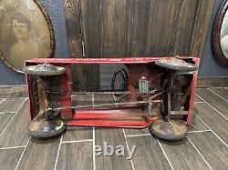 Vintage AMF FIRE CHIEF #503 FIRE TRUCK Pedal Car RED