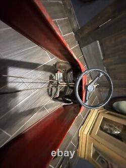 Vintage AMF FIRE CHIEF #503 FIRE TRUCK Pedal Car RED