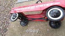 Vintage AMF Fire Chief Car No. 503 Child's Ride On Pedal Car