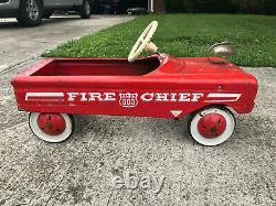 Vintage AMF Fire Chief Car No. 503 Pedal Car