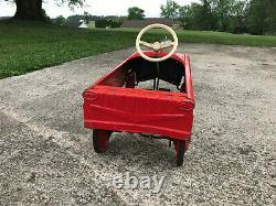 Vintage AMF Fire Chief Car No. 503 Pedal Car