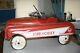 Vintage AMF Fire Chief Pedal Car 1950's / Works / No Bell