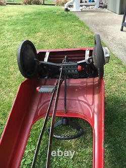 Vintage AMF Firetruck Chief's Car Pedal Car #503