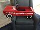 Vintage AMF Firetruck Fire Chief's Car Pedal Car #503, Restored Painted, Used