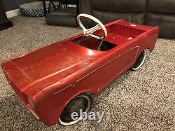 Vintage AMF Ford Mustang Pedal Car