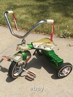 Vintage AMF Green Junior Tricycle
