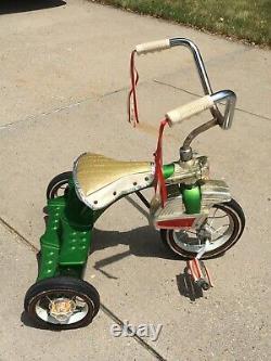 Vintage AMF Green Junior Tricycle