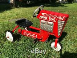 Vintage AMF JUNIOR TRAC 493 Chain Drive Metal Pedal Tractor Original condition