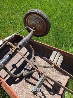 Vintage AMF Junior Toy Division Pedal Car Original AnyInformation Is Appreciated