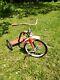 Vintage AMF Junior Tricycle 2 Stand All Original Some Rust