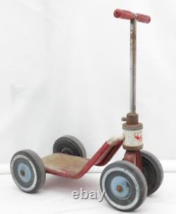 Vintage AMF Junior Wee Scooter Red Riding Toy WE