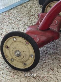 Vintage AMF Juniors 1950's Tricycle Red And White