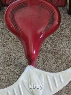 Vintage AMF Juniors 1950's Tricycle Red And White