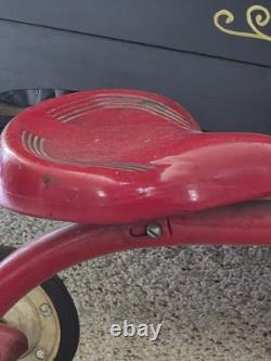 Vintage AMF Juniors 1950's Tricycle Red And White