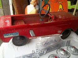 Vintage AMF Mustang Pedal car 39 long Original paint