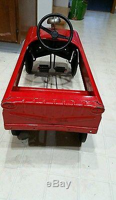 Vintage AMF No. 503 Fire Chief Pedal Car