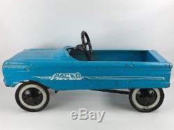 Vintage AMF Pacer Pedal Car, Blue