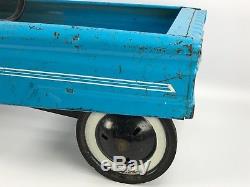 Vintage AMF Pacer Pedal Car, Blue
