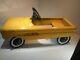 Vintage AMF Pacer Pedal Car Yellow