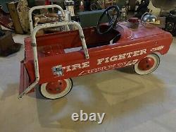 Vintage AMF Pedal Car Fire Engine No 505