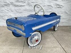 Vintage AMF Pinto Pressed Steel Pedal Car Pressed Steel Beautifully Restored