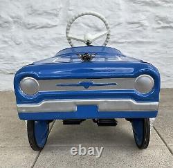 Vintage AMF Pinto Pressed Steel Pedal Car Pressed Steel Beautifully Restored