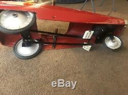 Vintage AMF Probe 3 Pedal Car 1970 Childs Ride Toy