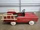 Vintage AMF Roadmaster Unit 507 fire truck pedal car
