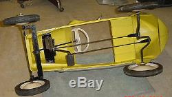 Vintage All Original 50's Era Bmc 8 Ball Midget Racer With Factory Header Nice