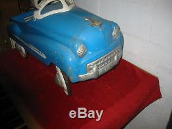 Vintage All Original 50's Era Murray Dipside Champion Pedal Car Original Owner