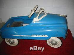 Vintage All Original 50's Era Murray Dipside Champion Pedal Car Original Owner