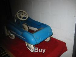 Vintage All Original 50's Era Murray Dipside Champion Pedal Car Original Owner