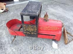 Vintage All Original Casey Jones Cannonball Express Pedal Car Train Railroad