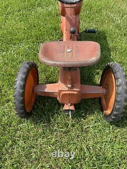 Vintage Allis Chalmers Ride On D14 Farm Pedal Tractor Toy