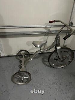 Vintage Aluminum Anthony Brothers Convert-O Bike Trike Tricycle Bicycle