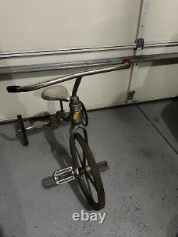 Vintage Aluminum Anthony Brothers Convert-O Bike Trike Tricycle Bicycle