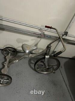 Vintage Aluminum Anthony Brothers Convert-O Bike Trike Tricycle Bicycle