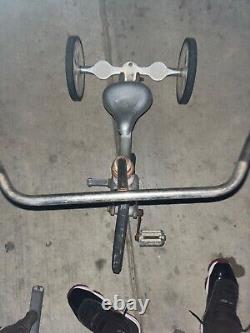 Vintage Aluminum Anthony Brothers Convert-O Tricycle Rare Restore Project