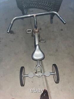 Vintage Aluminum Anthony Brothers Convert-O Tricycle Rare Restore Project